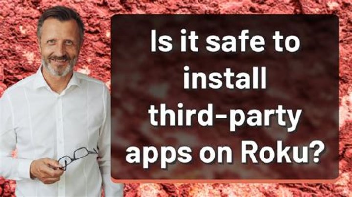 Is it safe to install third party apps?
