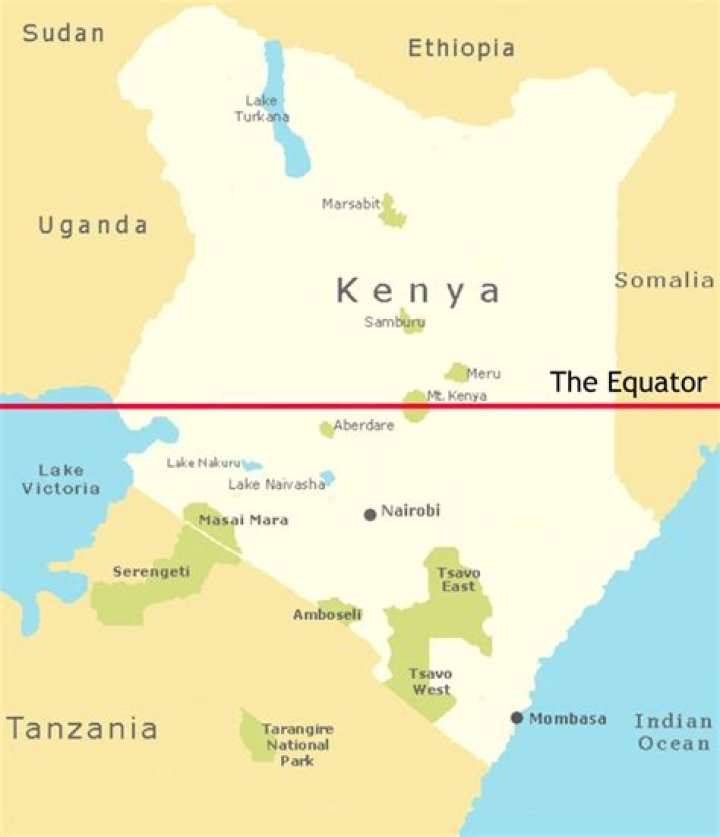 Is kenya in the southern hemisphere
