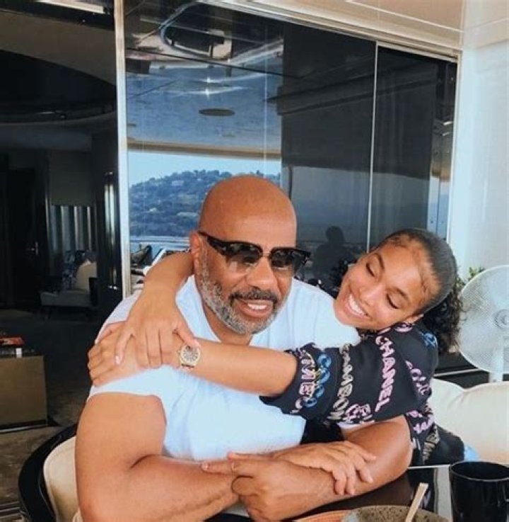 Is Lori Harvey Steve’s biological daughter?