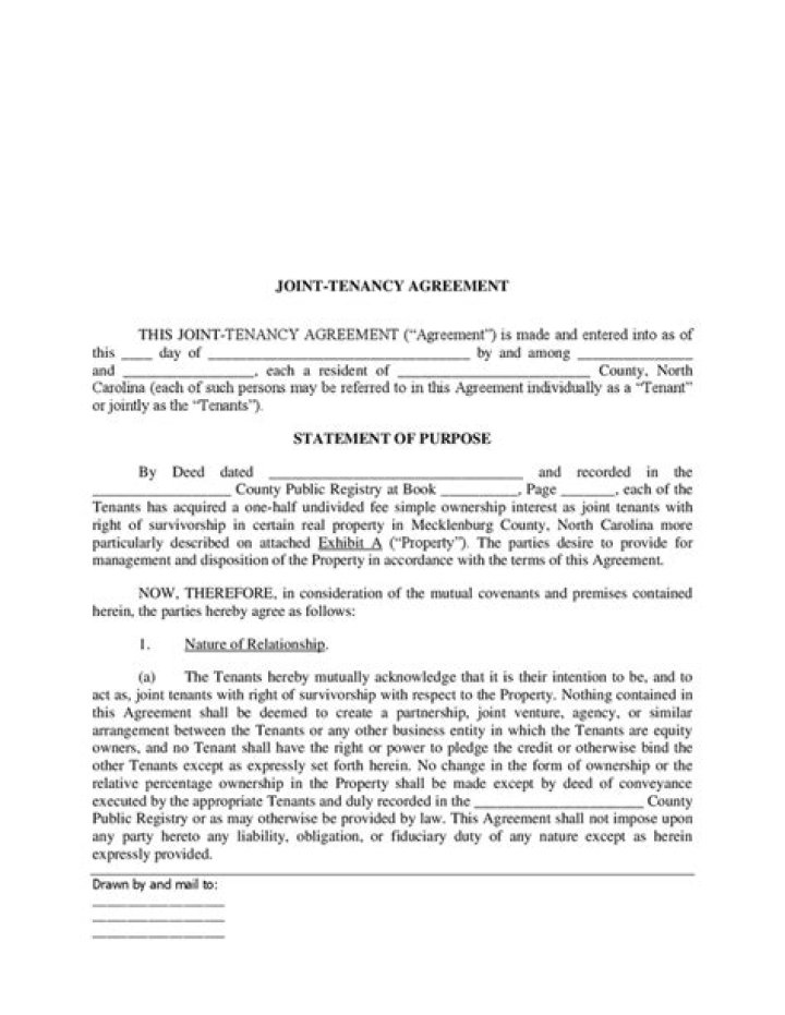 Is Missouri a joint tenancy state?