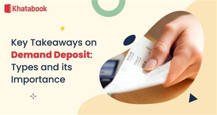 Is money in a checking account called a demand deposit?