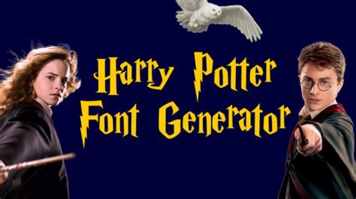 Is there a Harry Potter font on Microsoft Word?