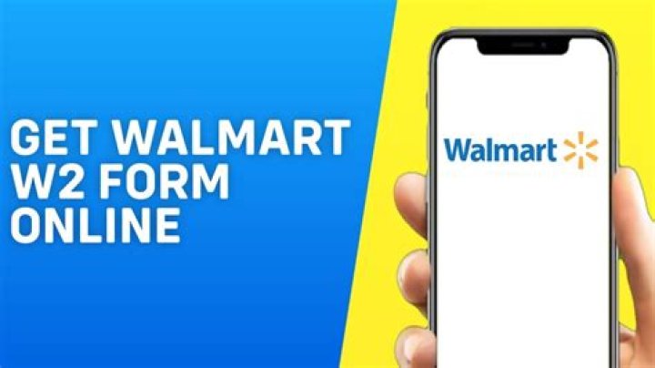 Is Walmart W2 available online?