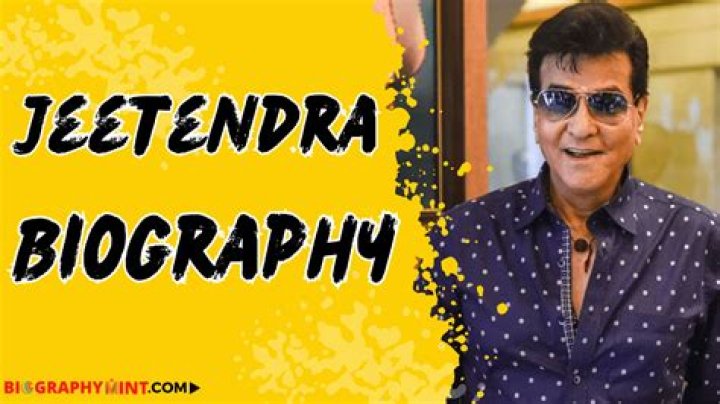 Jeetendra Biography, Age, Height, Wife, Net Worth, Family