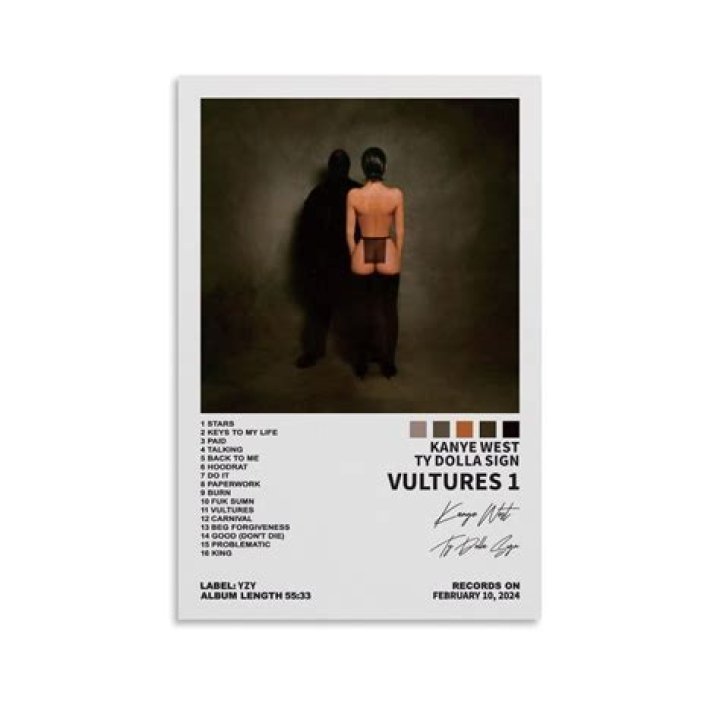 Kanye West Drops New "Vultures 1" Cover But Fans Still Have Issues