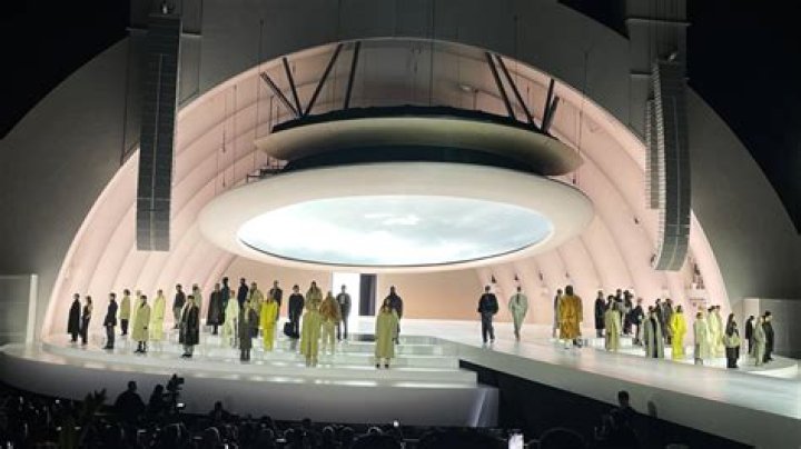 Kanye West Turns Up To Pusha T At Fear Of God Runway Show