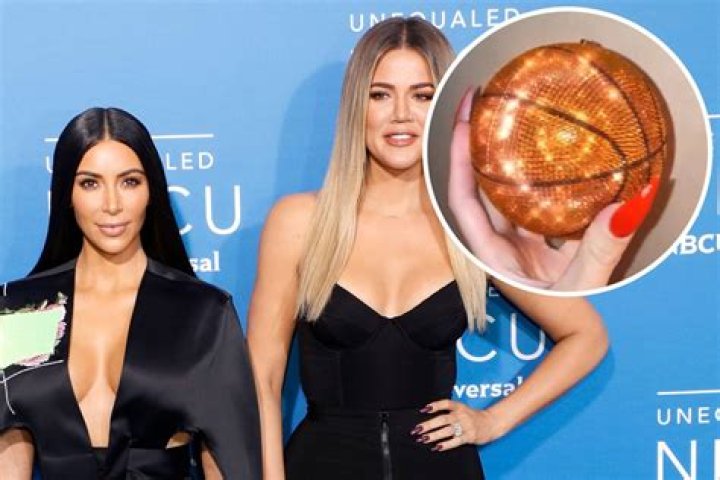 Kim Kardashian Gifts Khloe a Glittering Basketball Amid Tristan Thompson Engagement Rumors
