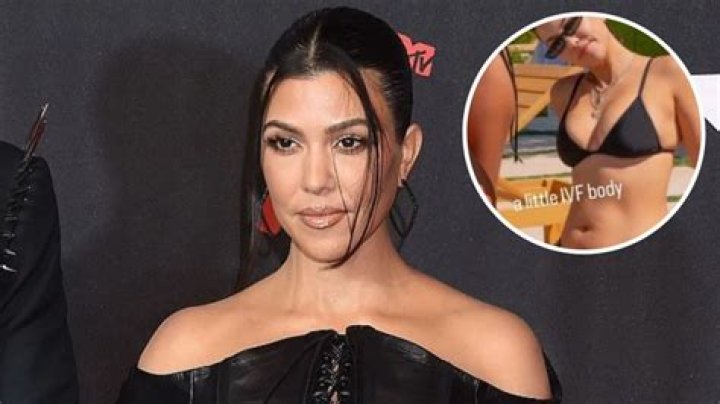 Kourtney Kardashian Shares Throwback Bikini Photo, Blames ‘IVF Body’ for Her Bloated Belly
