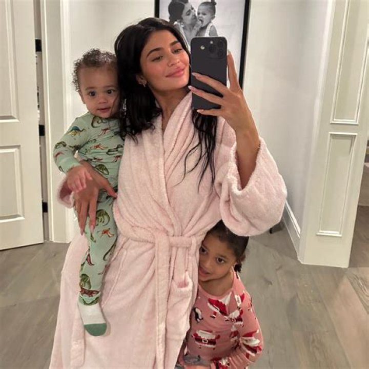 Kylie Jenner and Travis Scott Return With Daughter Stormi on Private Jet After Getaway Together