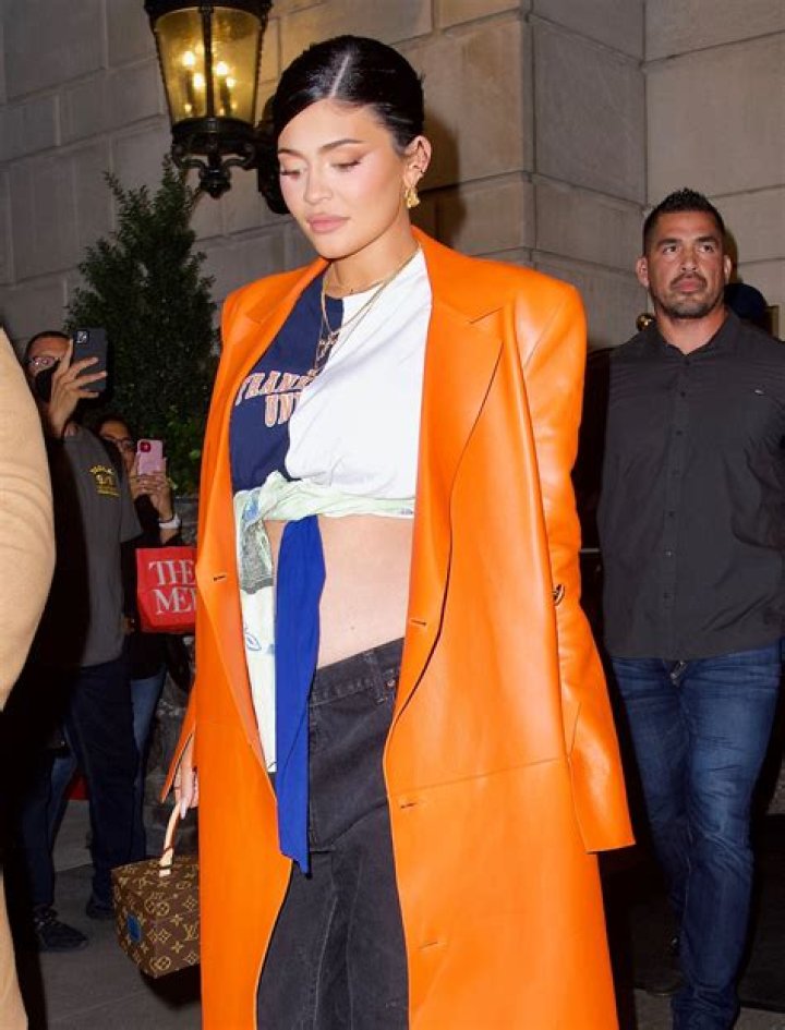 Kylie Jenner Shows Off Bare Baby Bump at NYFW Event Amid 2nd Pregnancy With Travis Scott
