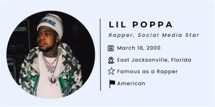 Lil Poppa (Rapper) - Age, Birthday, Bio, Facts, Family, Net Worth, Height & More