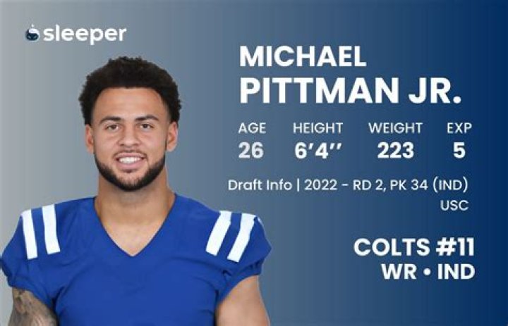 Michael Pittman Jr. (Football Player) - Age, Birthday, Bio, Facts, Family, Net Worth, Height & More