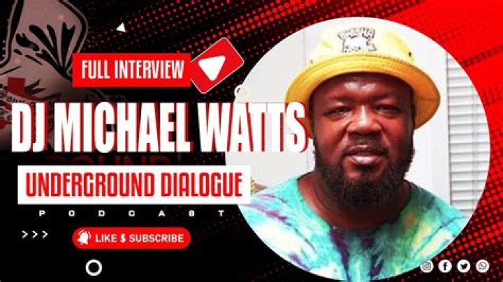 Michael Watts (DJ) - Age, Birthday, Bio, Facts, Family, Net Worth, Height & More