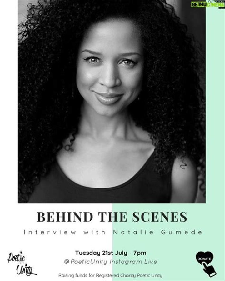 Natalie Gumede Bio, Wiki, Age, Family, Husband, Movies, TV Shows and Net Worth