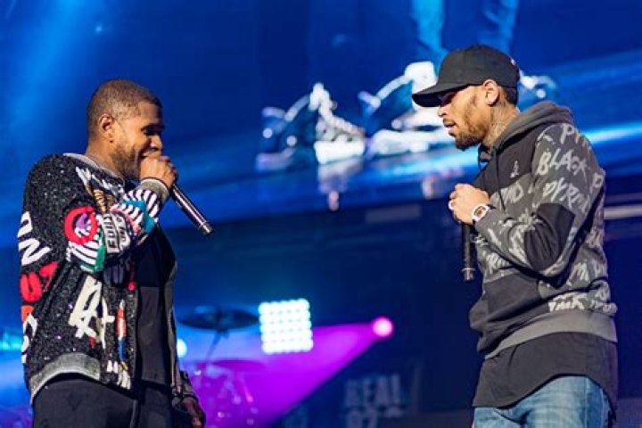 New Video Emerges In Chris Brown And Usher Drama
