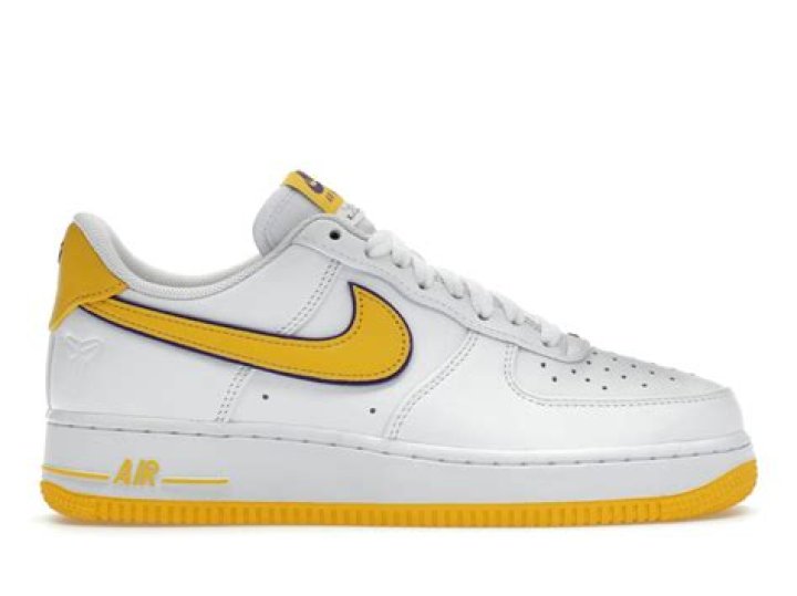 Nike Air Force 1 Low "Lakers" To Contain Classic Jersey Colors: Photos