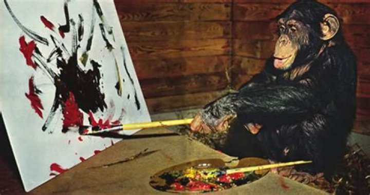 Pierre Brassau, The Esteemed Artist – And Chimpanzee