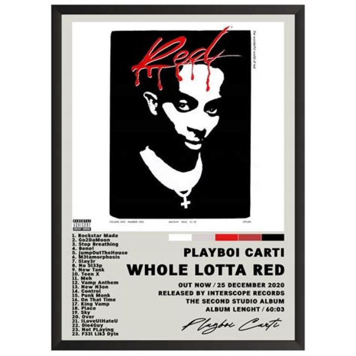 Playboi Carti Gushes Over Travis Scott's "Whole Lotta Red" Verse