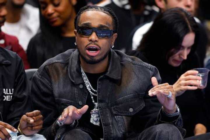 Quavo Invites Fan Wearing Young Thug Shirt On Stage In Dubai