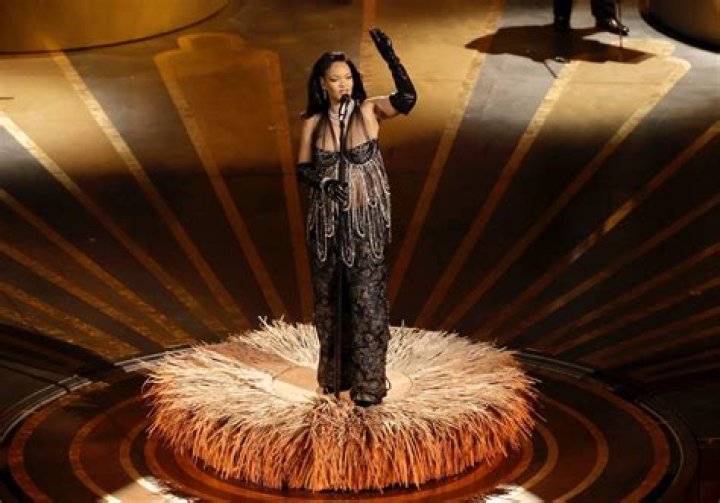 Rihanna Performs "Lift Me Up" From "Black Panther: Wakanda Forever" At Oscars