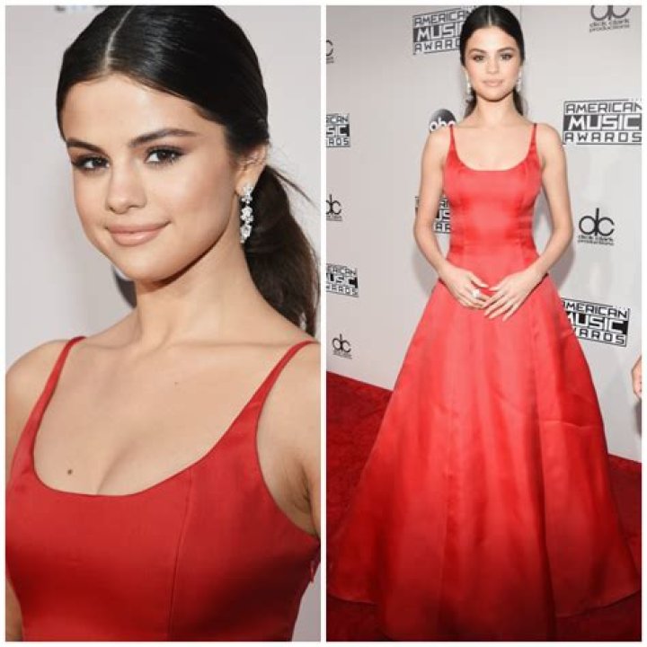 Selena Gomez Makes First Post-Rehab Appearance on the American Music Awards Red Carpet!