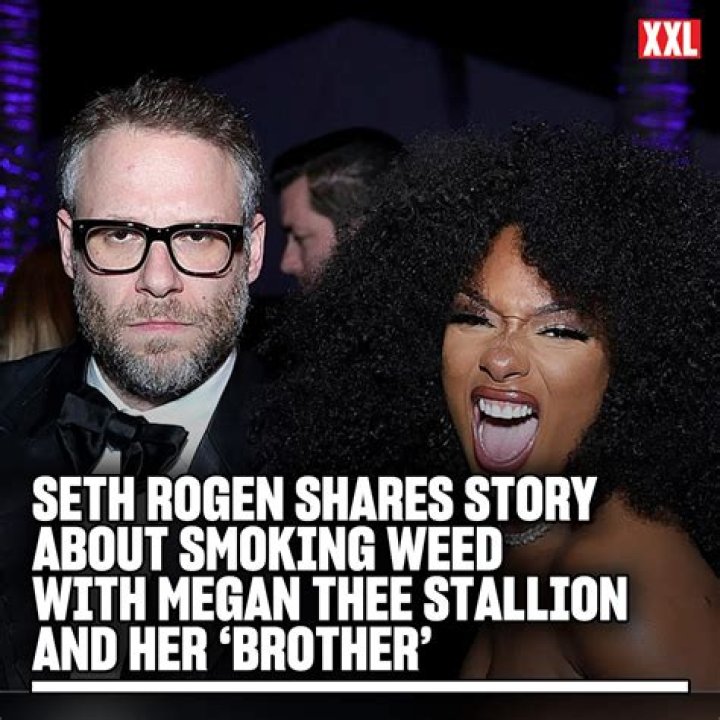 Seth Rogen Recounts Smoking Weed With Megan Thee Stallion
