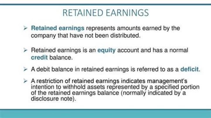 Should retained earnings have a debit or credit balance?