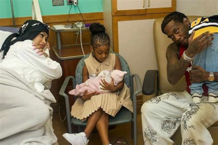 So Cute! First Photos Of Cardi B And Offset’s Baby Girl Kulture Finally Revealed
