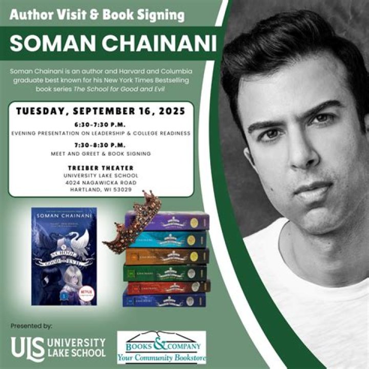 Soman Chainani (Children's Author) - Age, Birthday, Bio, Facts, Family, Net Worth, Height & More