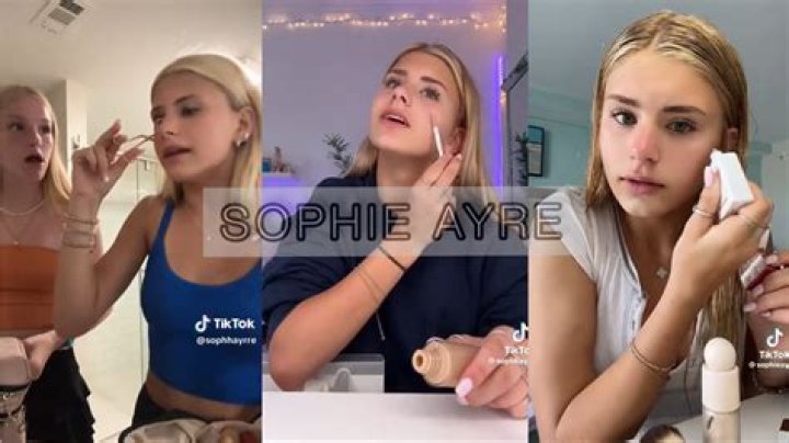 Sophie Ayre (TikTok Star) - Age, Birthday, Bio, Facts, Family, Net Worth, Height & More