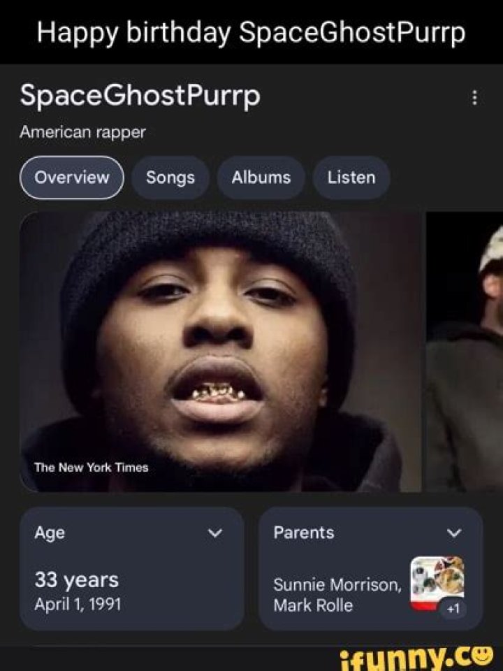 SpaceGhostPurrp (Rapper) - Age, Birthday, Bio, Facts, Family, Net Worth, Height & More