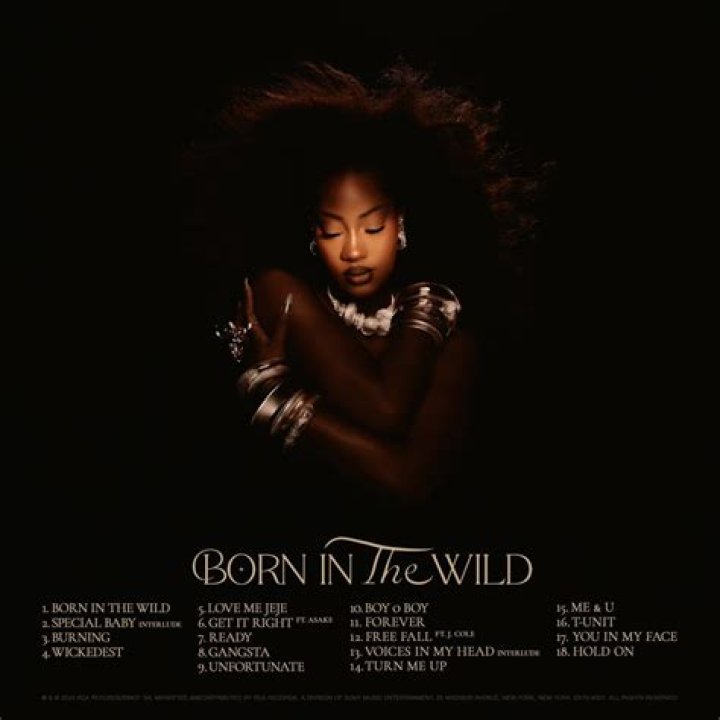 Tems Reveals Tracklist For Her Upcoming Album "Born In The Wild"