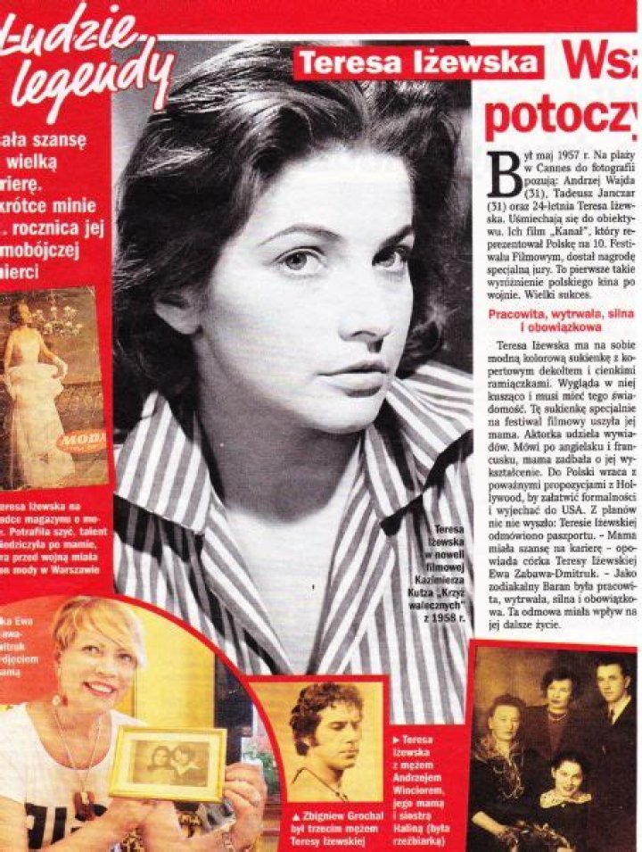 Teresa Izewska Biography, Age, Height, Husband, Net Worth, Family