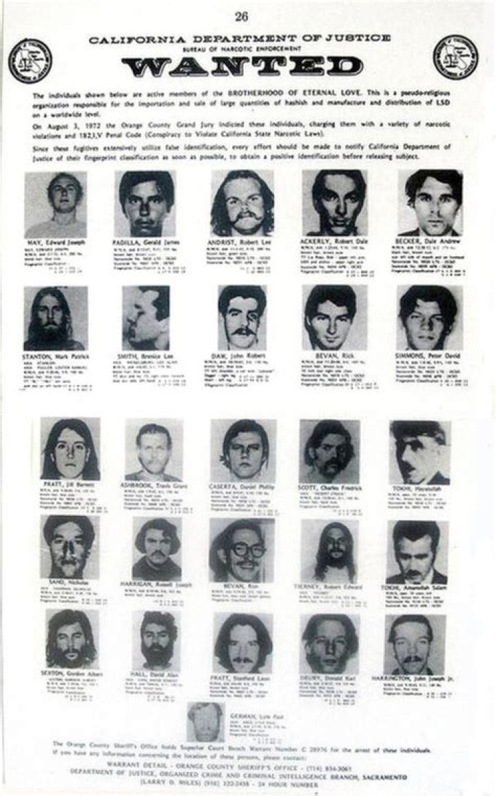 The Brotherhood Of Eternal Love: LSD Commune-Turned-Drug Traffickers