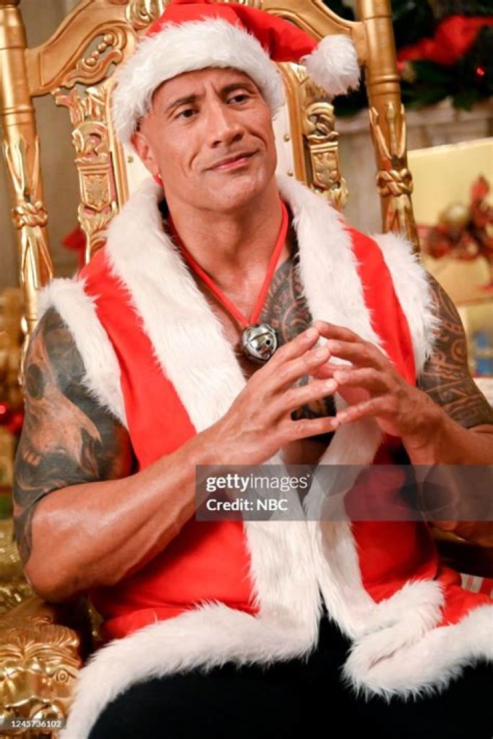 The Rock Reveals His New Character "Dwanta Claus"