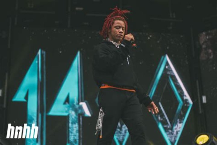 Trippie Redd Shows Off New "666" Eyelid Tattoos