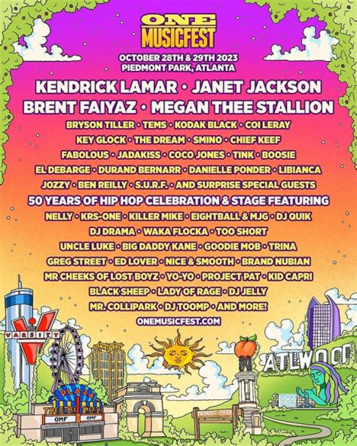 Watch Outkast & The Dungeon Family Reunite At ONE MusicFest In Atlanta