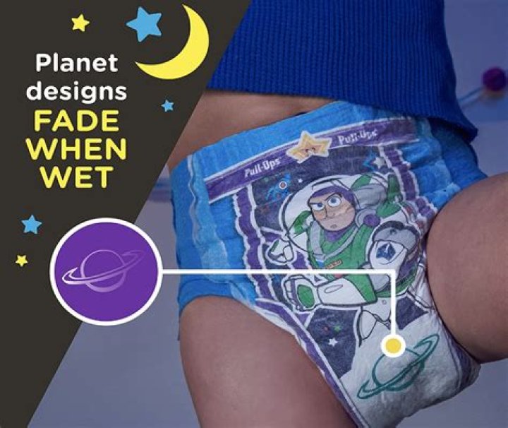 What age should a child be out of nappies at night?