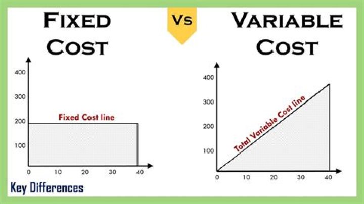 What are fixed and variable costs?