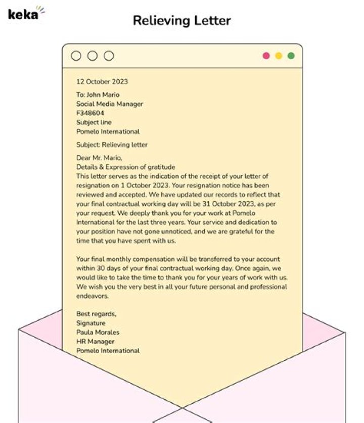 What are relieving charges?