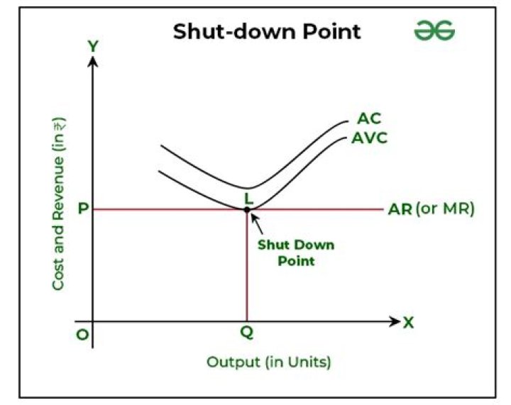 What are shut down costs?