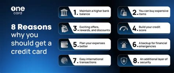 What are some good reasons to have a credit card?