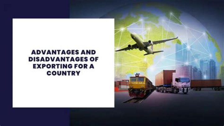 What are the advantages and disadvantages of exporting?
