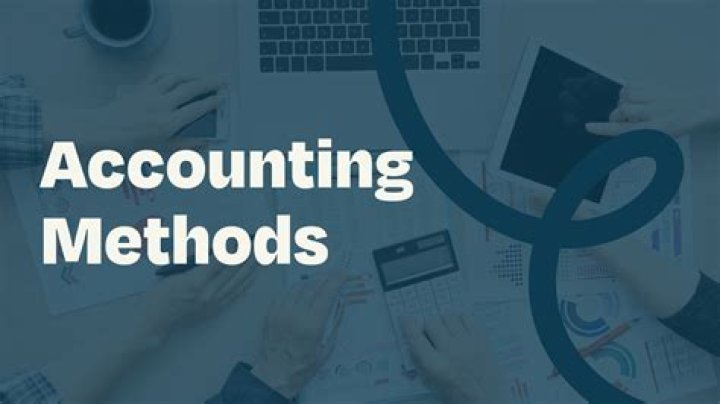 What are the different accounting methods followed by companies?