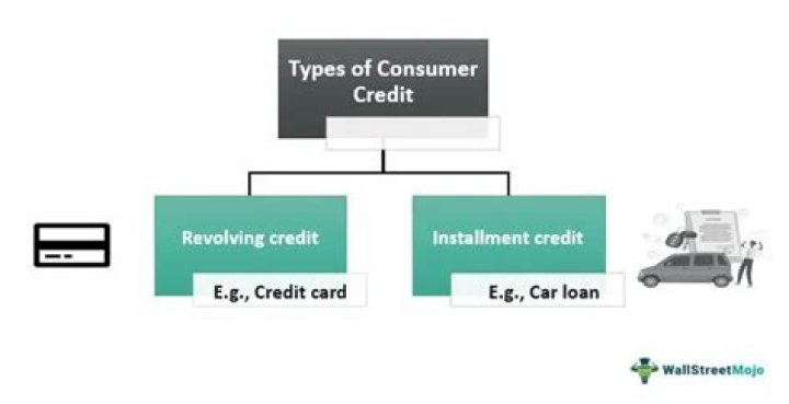 What are the four types of consumer credit?