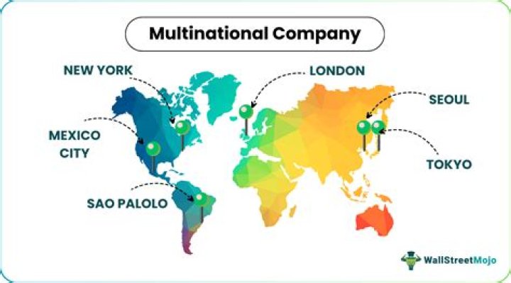 What are the multinational companies in UK?