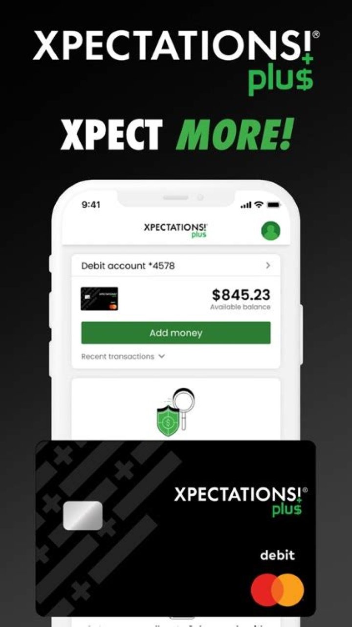 What bank is Xpectations prepaid card?