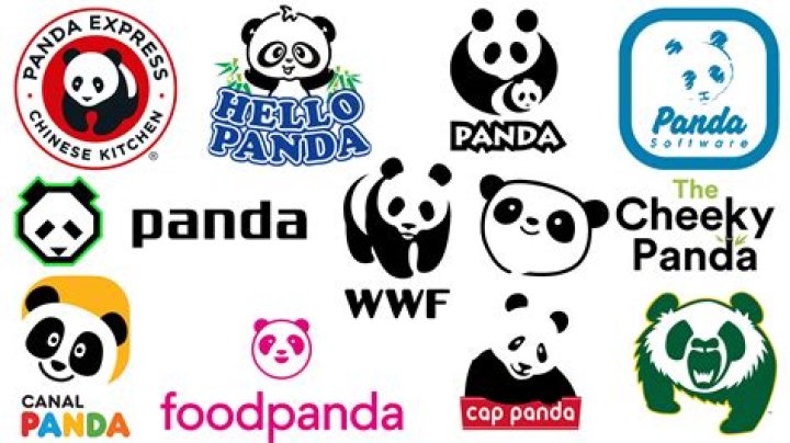 What company has a panda for a logo?