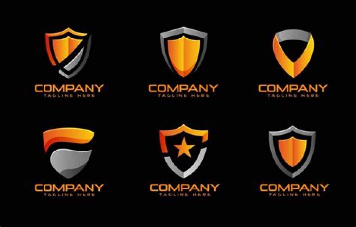 What company has a shield logo?