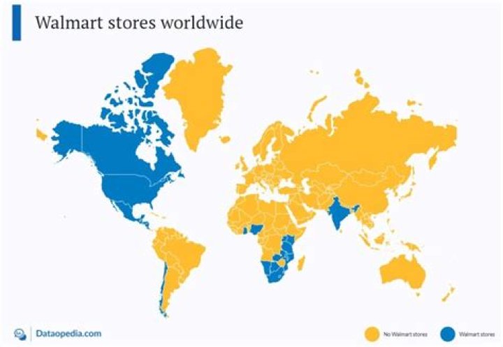 What countries do not have a Walmart?